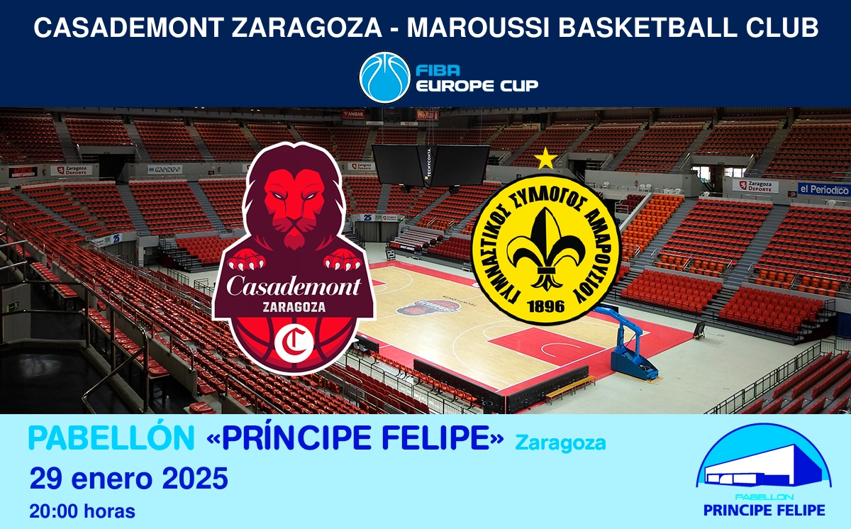 [EC] Casademont Zaragoza - Maroussi Basketball Club