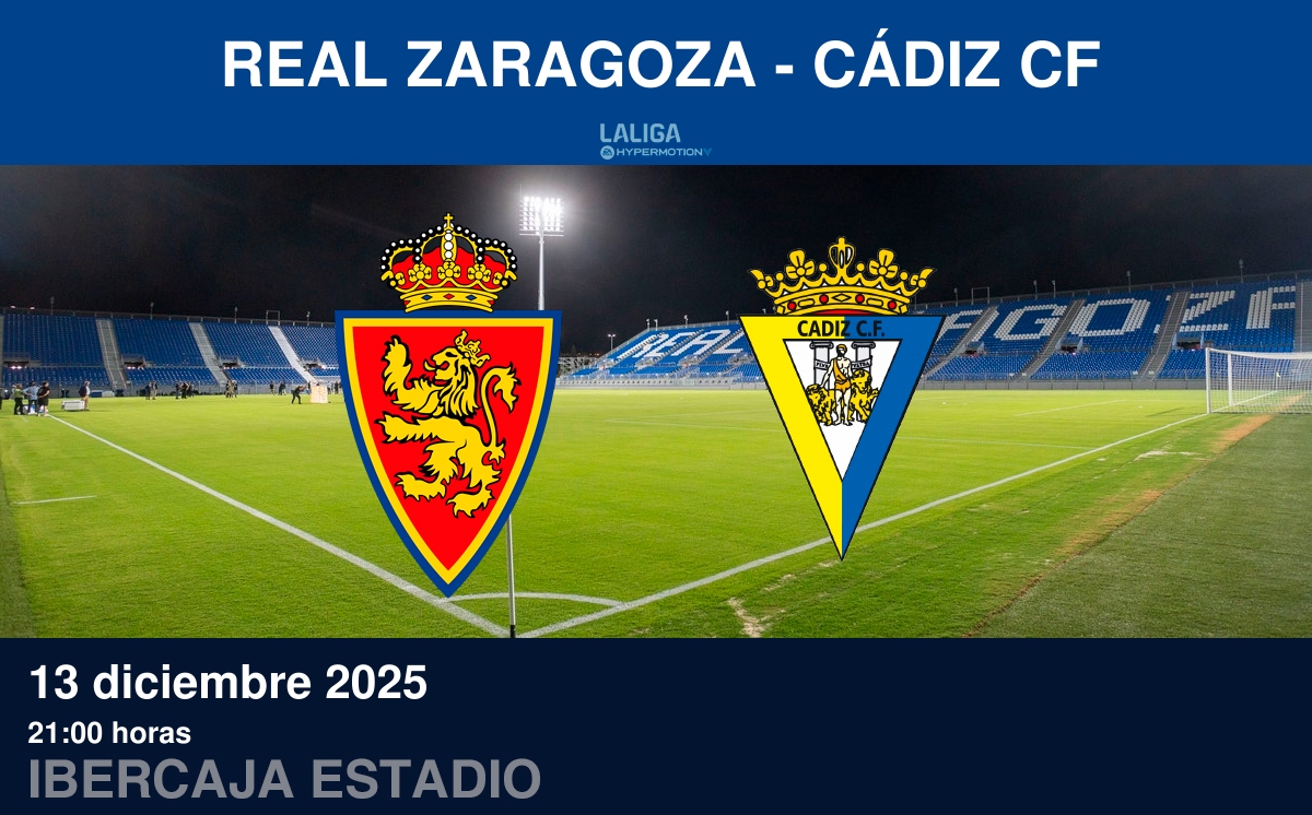 Real Zaragoza - Cádiz CF