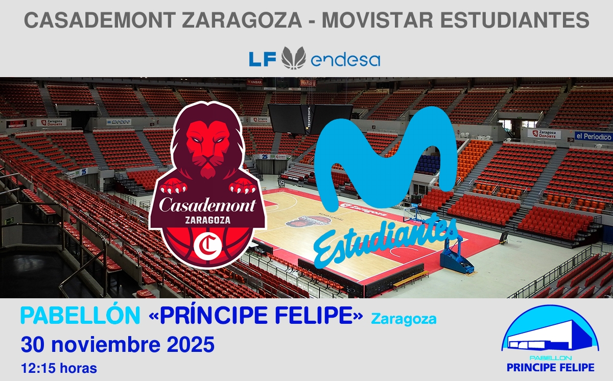 [L. F.] CASADEMONT ZARAGOZA - MOVISTAR ESTUDIANTES