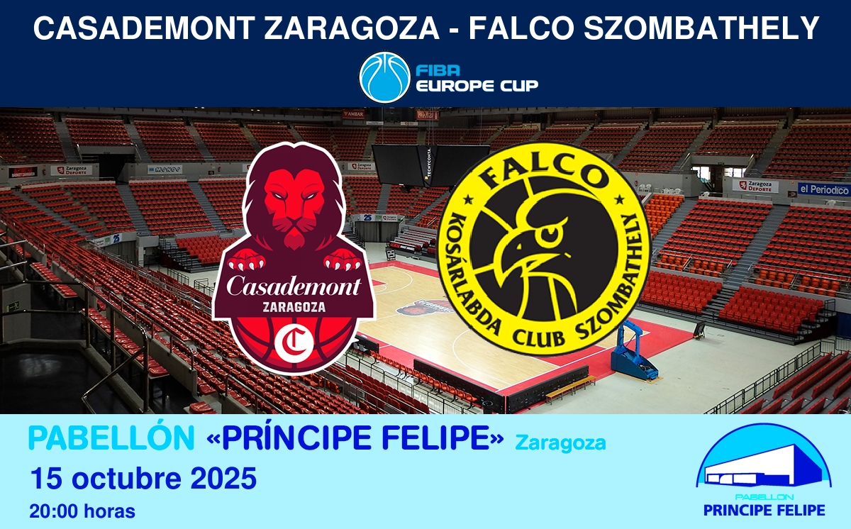 [FEC] Casademont Zaragoza - Falco Vulcano Energia KC Szombathely