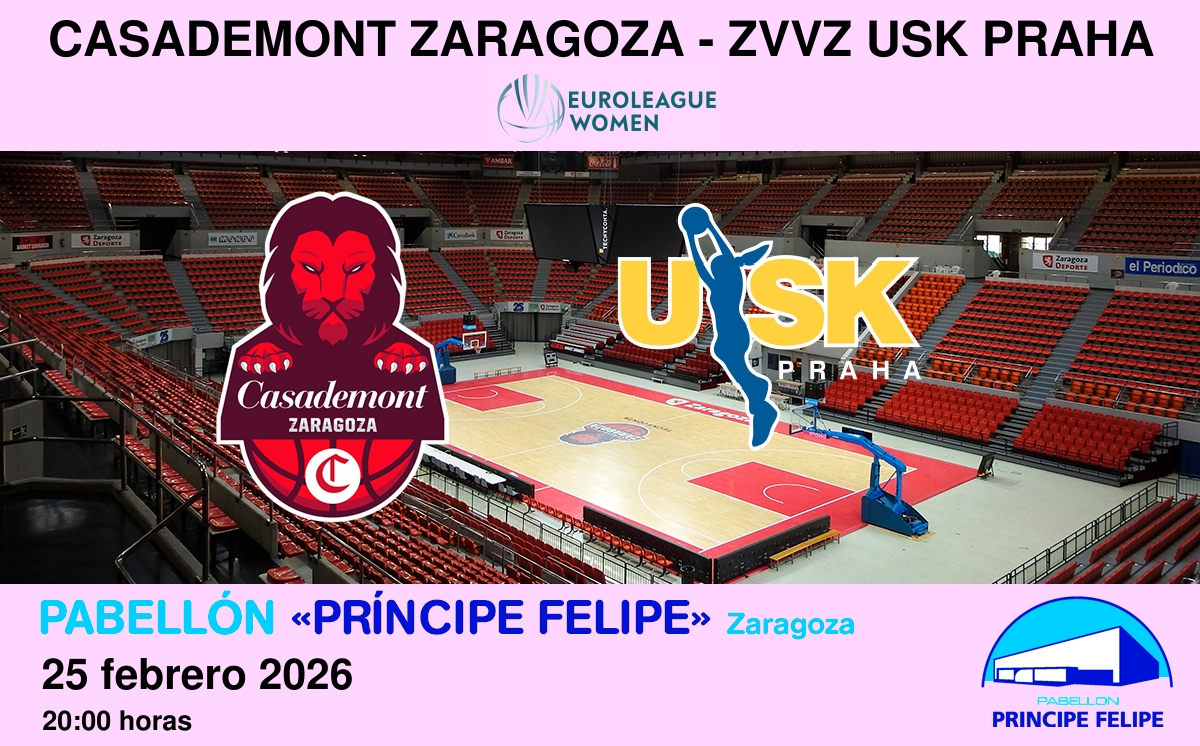 [EW] Casademont Zaragoza - ZVVZ USK Praha