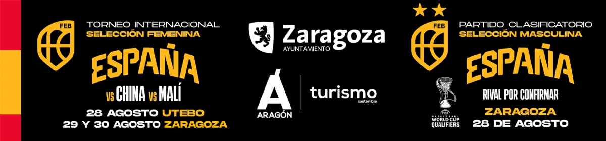 Selección Española Baloncesto: Partido Clasificatorio Selección Masculina + Torneo Internacional Selección femenina