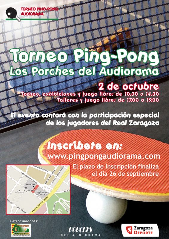 Torneo de Ping-Pong 'Los Porches de Audiorama'
