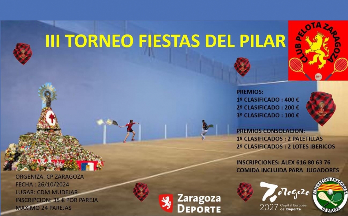 IV Torneo Fiestas del Pilar de Frontenis