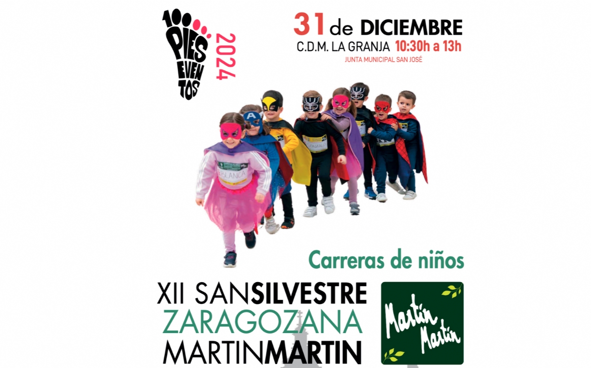 XII San Silvestre Zaragozana Martín Martín para Niños