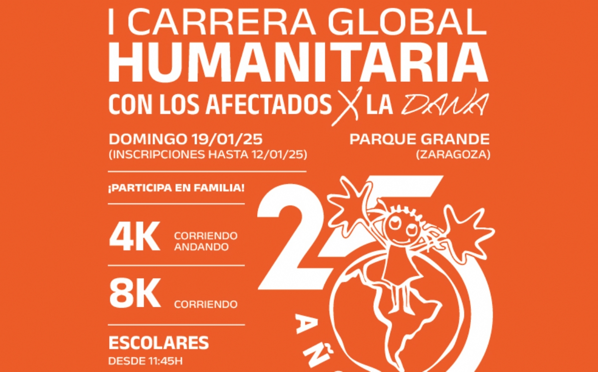 I Carrera Global Humanitaria 4k 8k con los afectados por la DANA