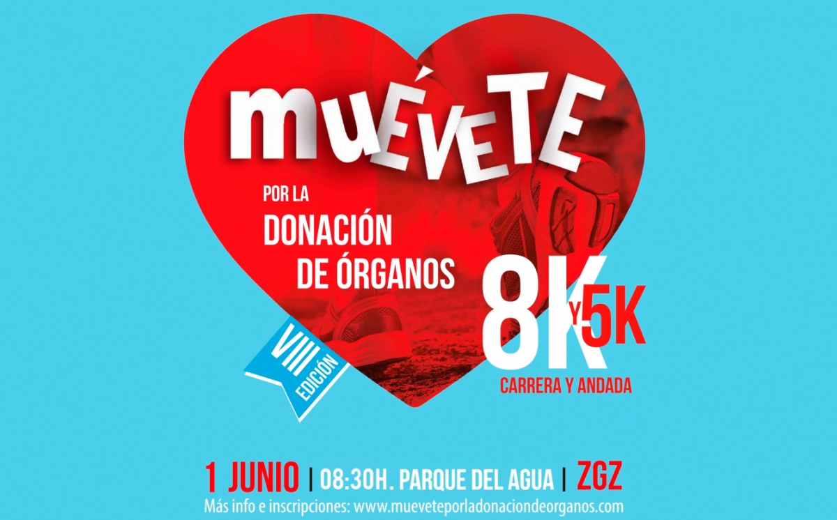 VIII Carrera Popular «Muévete por la donación de órganos»