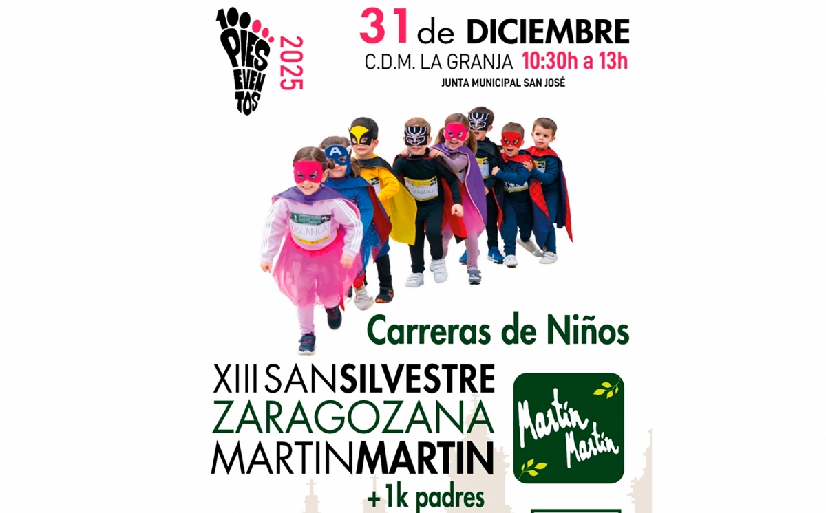 XIII San Silvestre Zaragozana Martín Martín para Niños