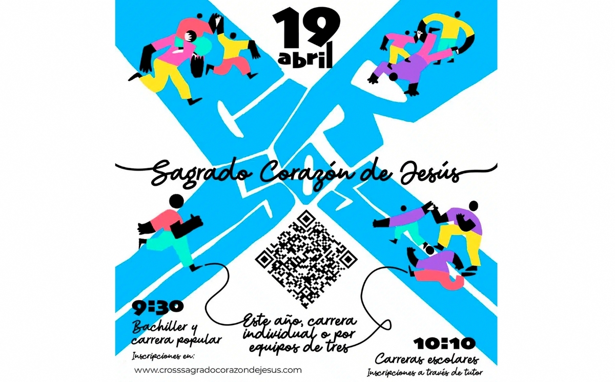 X Cross Sagrado Corazón de Jesús