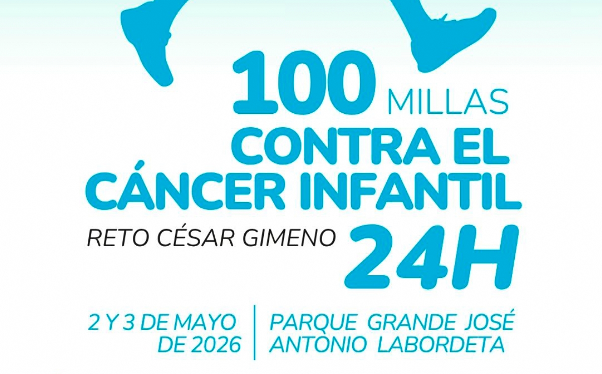 100 Millas contra el Cáncer Infantil - Reto César Gimeno 24 H
