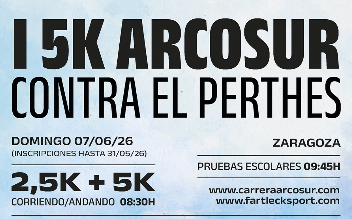 I 5K Arcosur contra el Perthes