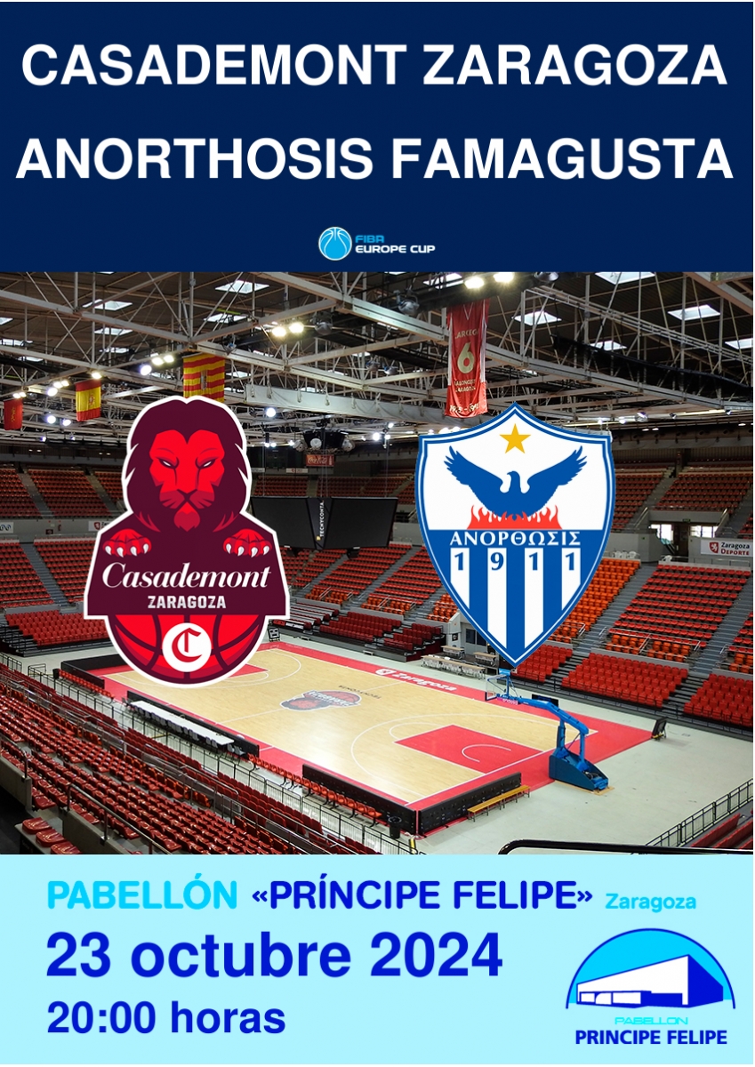 [EC] Casademont Zaragoza - Anorthosis Famagusta