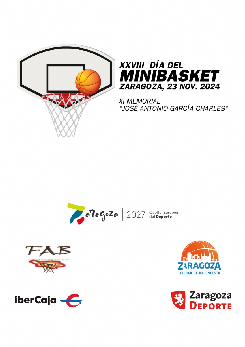 XXVIII Día del Minibasket 2024<br>XI Memorial «José Antonio García Charles»