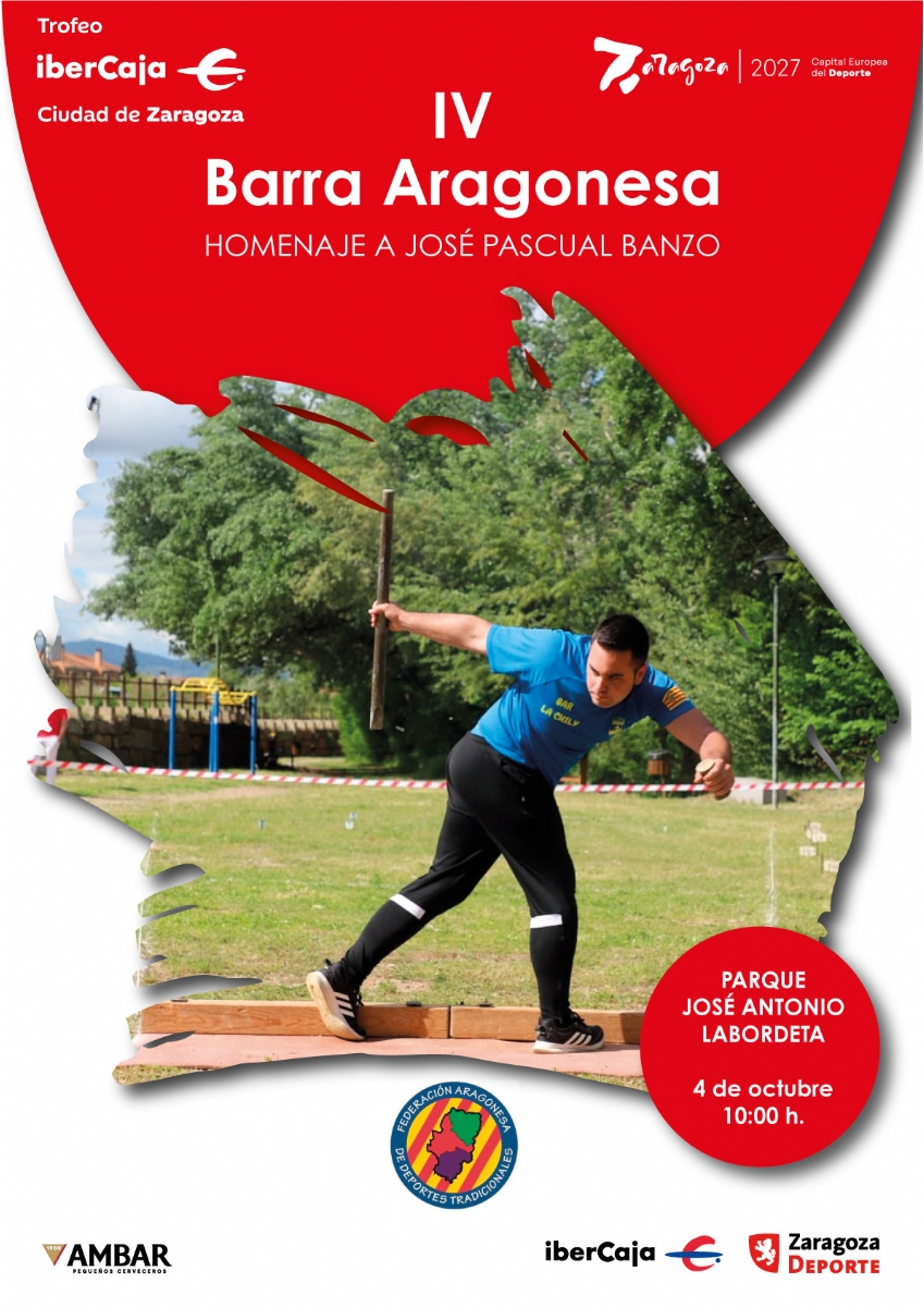 IV Trofeo «Ibercaja-Ciudad de Zaragoza» de Tiro de Barra Aragonesa IV Trofeo «Ibercaja-Ciudad de Zaragoza» de Tiro de Barra Aragonesa