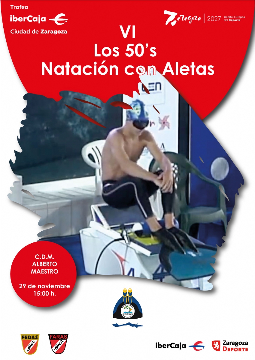 VI Trofeo «Ibercaja-Ciudad de Zaragoza» de Natación con Aletas VI Trofeo «Ibercaja-Ciudad de Zaragoza» de Natación con Aletas