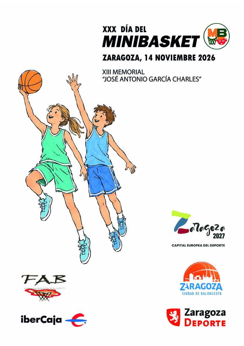 XXX Día del Minibasket 2026<br>XIII Memorial «José Antonio García Charles» XXX Día del Minibasket 2026<br>XIII Memorial «José Antonio García Charles»