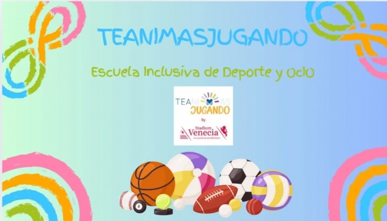 Escuela de Deporte Inclusivo Teanimasjugando del Stadium Venecia