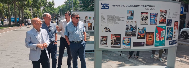 La Gran Vía acoge la exposición conmemorativa del 35 aniversario del Pabellón Príncipe Felipe