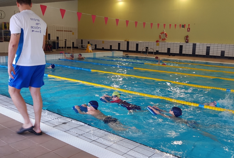 Los cursos de actividades acuáticas del programa 