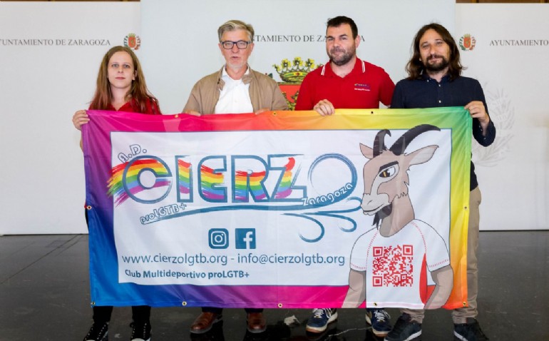400 deportistas LGTBI se dan cita en Zaragoza para participar en los Juegos del Cierzo de voleibol