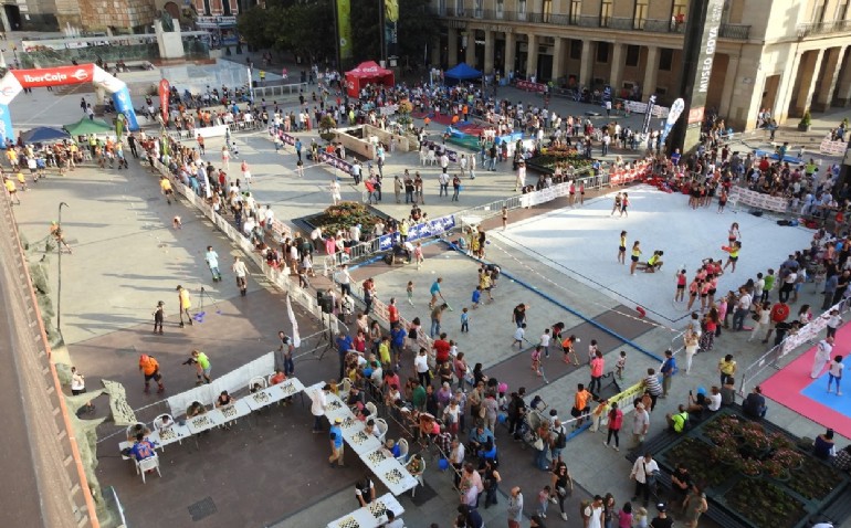 El deporte toma este fin de semana la plaza del Pilar con actividades para todos los públicos