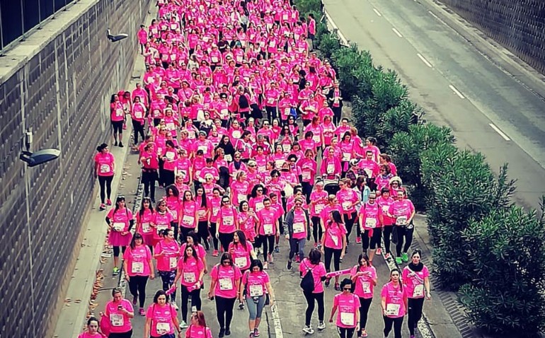 Zaragoza celebra la Carrera de la Mujer con una Marea Rosa de récord liderada por la aragonesa Sara Benedí