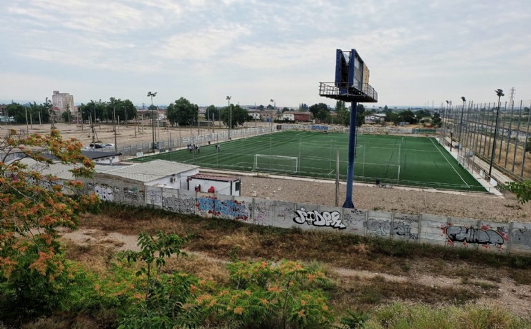 Zaragoza Deporte adjudica los contratos para construir los nuevos vestuarios de los campos de fútbol Fleta y César Láinez