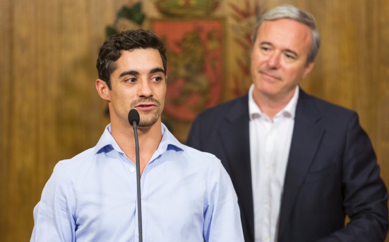 Javier Fernández recibirá la Medalla al Mérito Deportivo Ciudad de Zaragoza