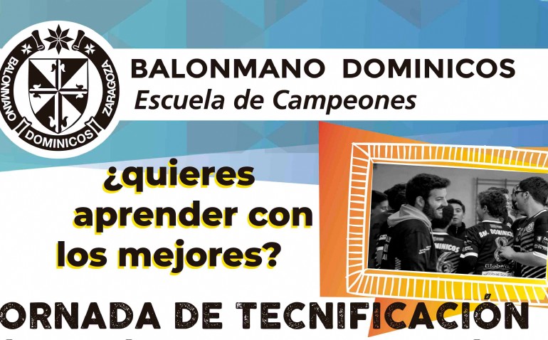 Jornadas de tecnificación de balonmano alevín e infantil