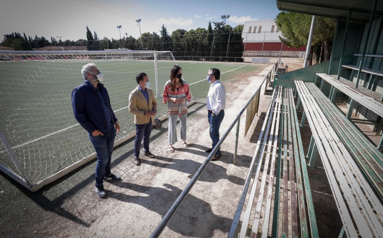 Urbanismo y el Estadio Miralbueno-El Olivar impulsan un acuerdo para la remodelación, puesta en marcha y cesión del CDM Mudéjar