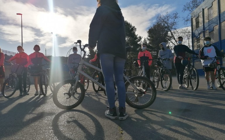 Comienza la actividad «La Bici en el Cole»