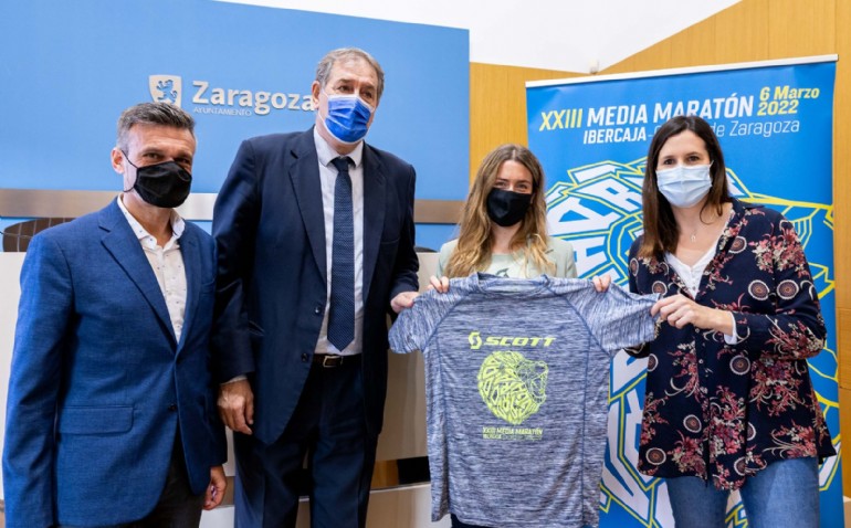 La XXIII Media Maratón Ibercaja Ciudad de Zaragoza regresa con cifras de récord tras dos años de parón
