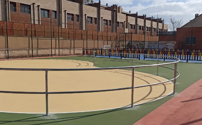 Nueva zona para patinar y pista de mini-fútbol en San Juan de Mozarrifar