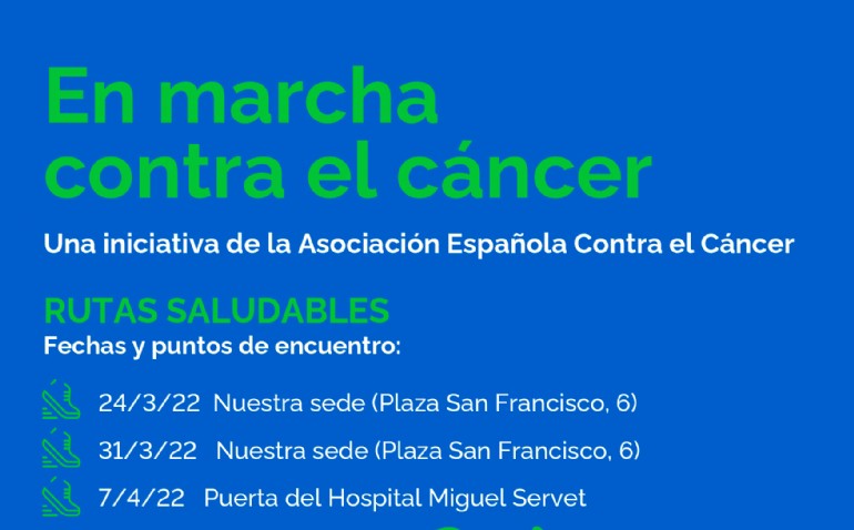 Rutas «En Marcha contra el Cáncer»