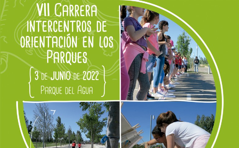 350 escolares participan en la VII Carrera Intercentros de Orientación en los Parques