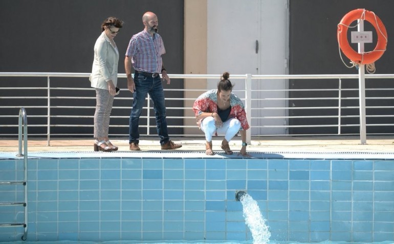 Las piscinas municipales de Zaragoza ultiman los preparativos para abrir este sábado la temporada de verano