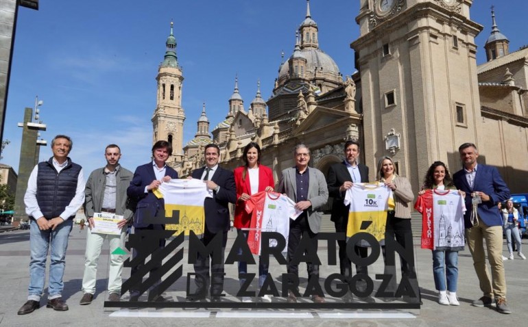 Zaragoza vivirá una fiesta del atletismo el 16 de abril, en el XVI Mann-Filter Maratón de Zaragoza CaixaBank y su 10K