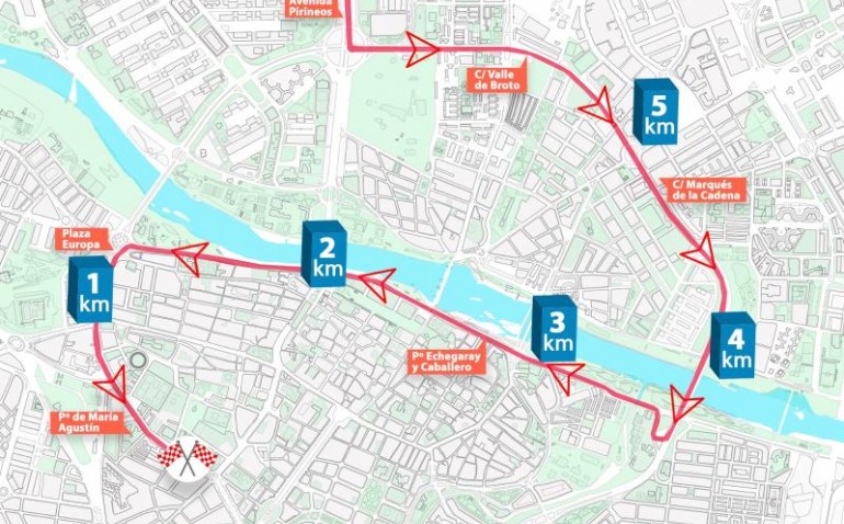 La Vuelta, uno de los mayores eventos internacionales del ciclismo, ocupará el centro de Zaragoza a lo largo de toda la jornada del jueves, 7 de septiembre