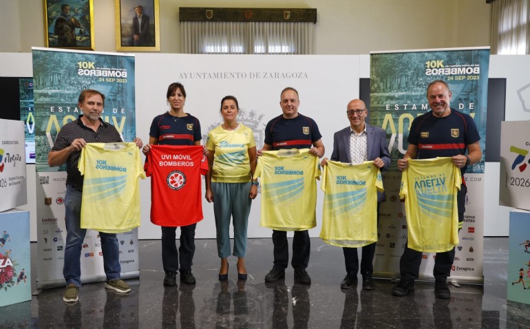Regresa la carrera 10k de Bomberos de Zaragoza con la participación de 4.000 corredores