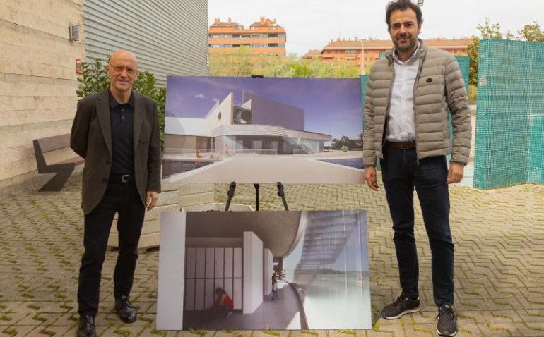 El Ayuntamiento ampliará los vestuarios de la piscina cubierta CDM Alberto Maestro con la construcción de un nuevo edificio anexo
