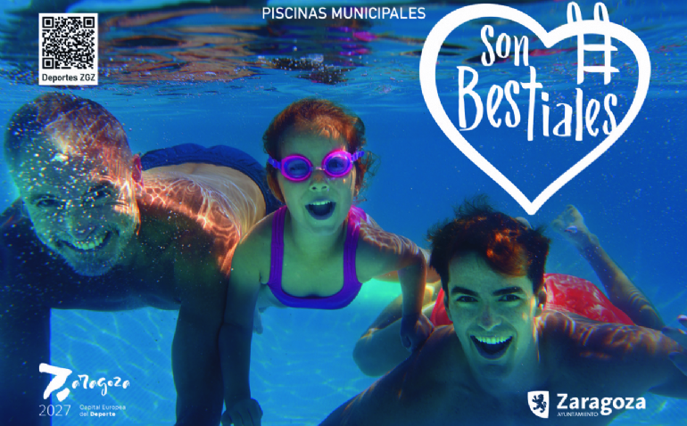 Las piscinas municipales de Zaragoza abrirán el 8 de junio con los mismos precios que los últimos años