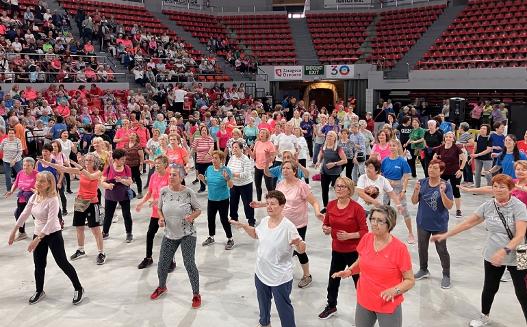 Fiesta fin de curso del programa municipal «Actividad Física para adultos y mayores de 67 años»