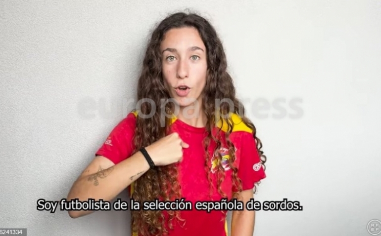 La RFEF manda un mensaje de inclusión en el Día Internacional de las Personas Sordas