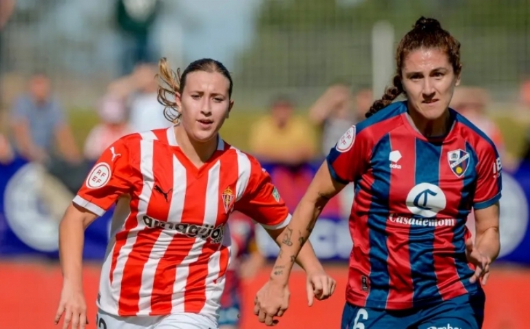 La SD Huesca Femenino suma un punto en su visita al Sporting de Gijón (3-3)