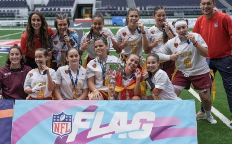 España se proclama campeona en la primera NFL Flag Continental Series en Londres