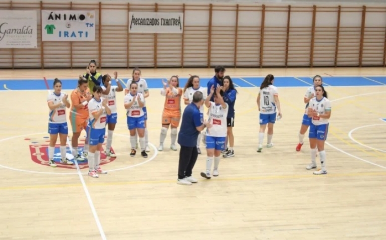 El Wanapix Aldelís InterSala 10 cae por primera vez en la temporada ante el Txantrea (2-1)