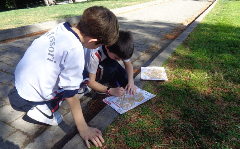 Nuevo éxito de la actividad escolar «Orientación en los Parques»