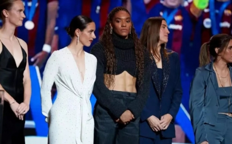 ¿Cómo quedó Salma Paralluelo en el Balón de Oro?