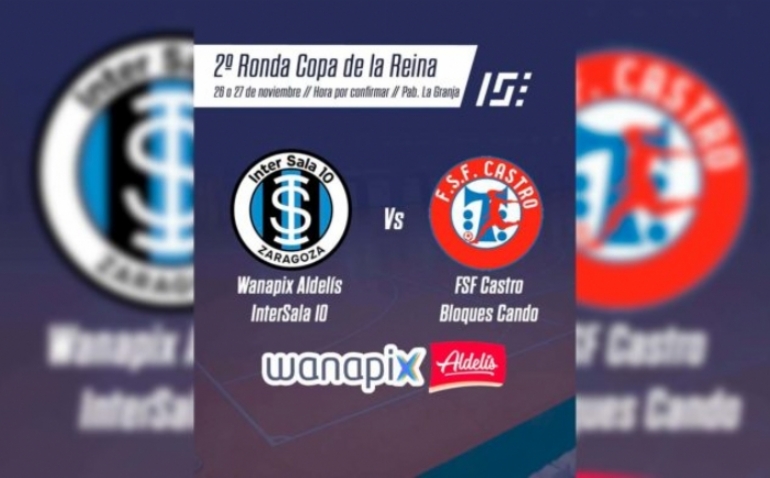 El FSF Castro Bloques Cando, de Primera, será el próximo rival en Copa del Wanapix Aldelís InterSala 10