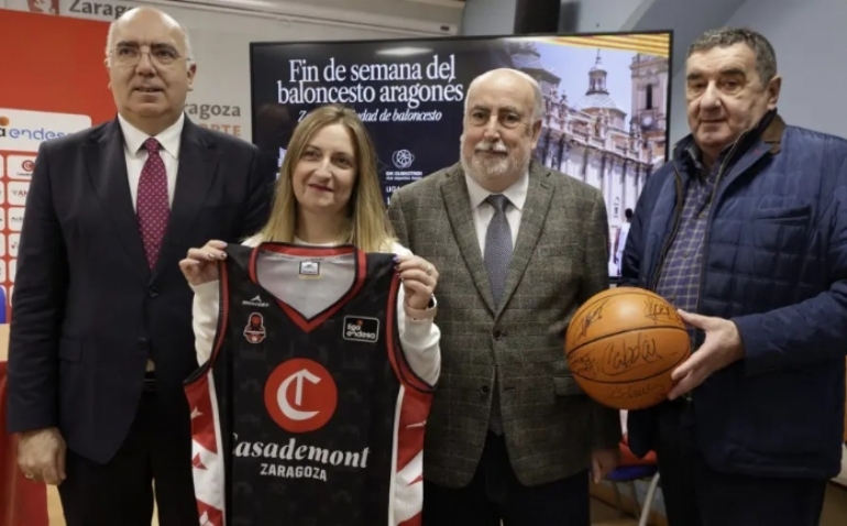 Dos partidos de primer nivel y un reto solidario, en el Fin de Semana del Baloncesto Aragonés